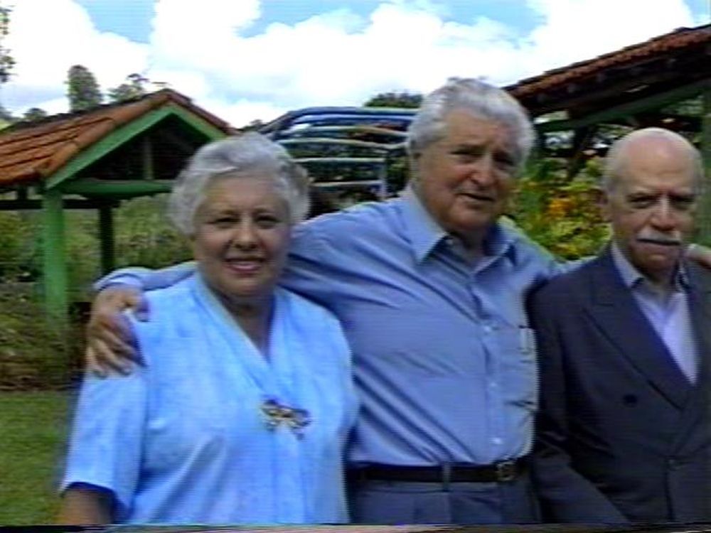 Foto - Visita da Academia Paulista de Letras em Botucatu em 2001