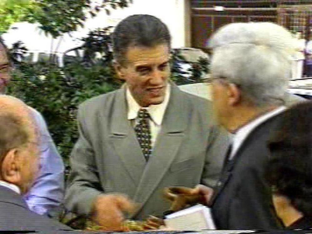 Foto - Visita da Academia Paulista de Letras em Botucatu em 2001