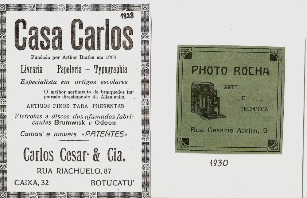 Foto - Fotos antigas de Botucatu - Acervo Maria Anna Moscogliato