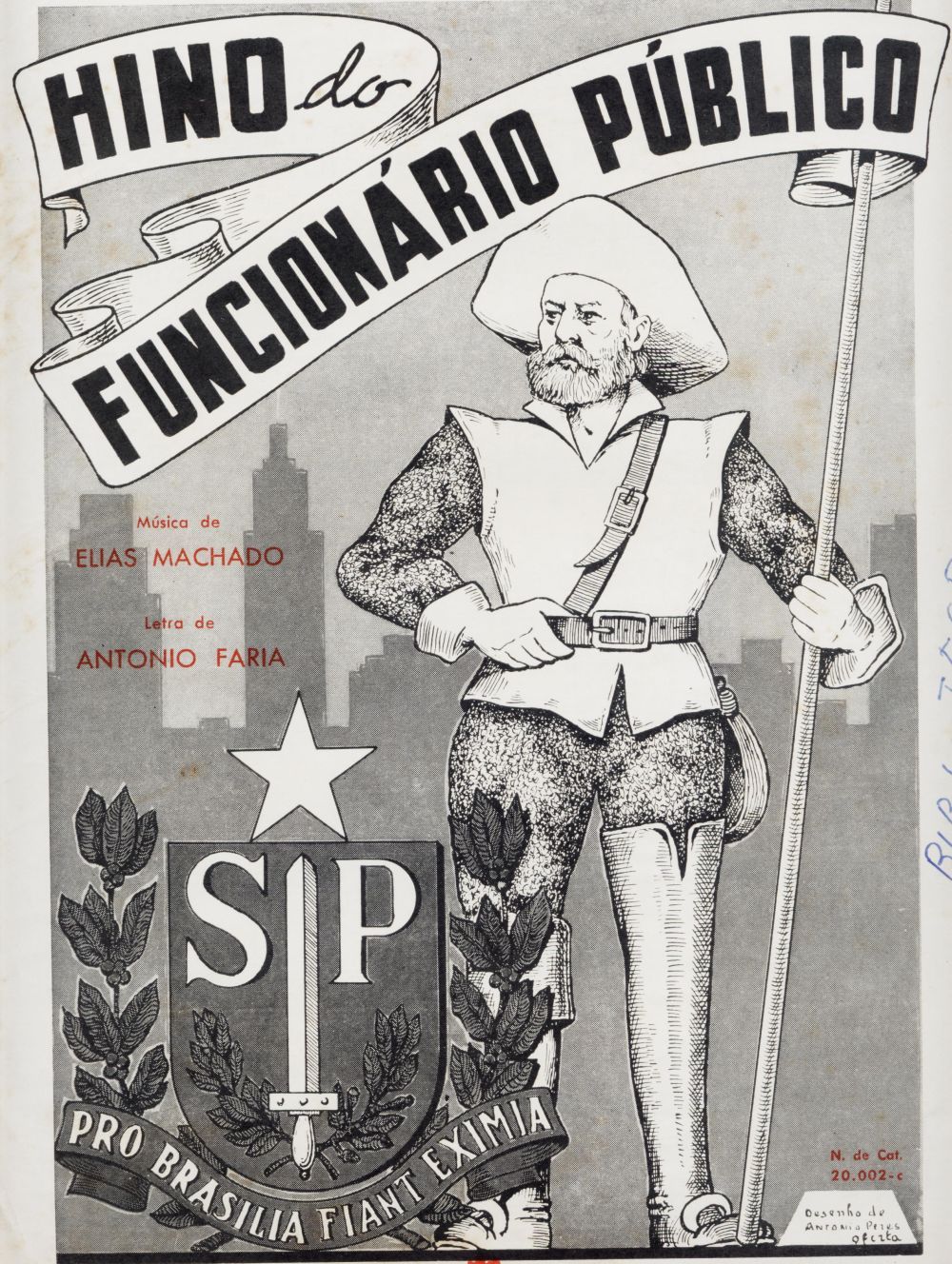 Foto - Espólio musical do Prof. Alfredo Franklin de Mattos
