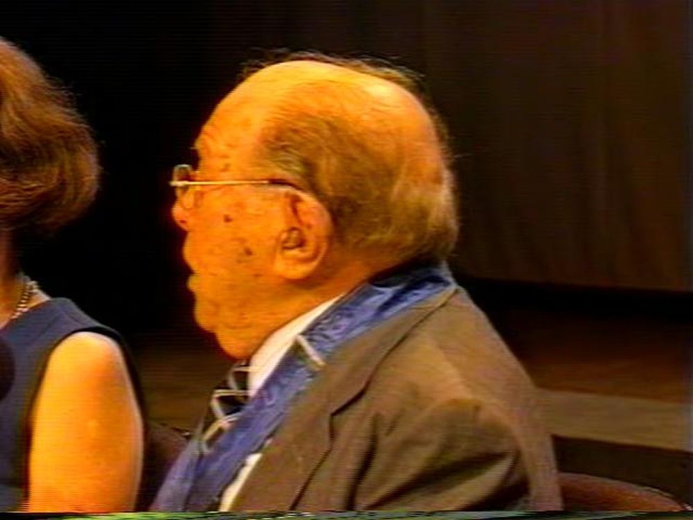 Foto - Visita da Academia Paulista de Letras em Botucatu em 2001